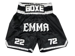 Personalized  Black Boxing Shorts : KNBXCUST-2040